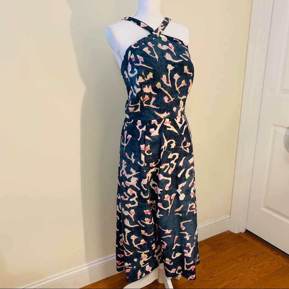 CAbi Aurora Maxi Dress sz 14 EUC